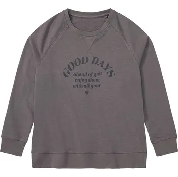 Dívčí mikina pepperts!® Dívčí mikina s BIO bavlnou (134/140, šedá)