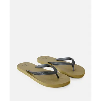 Dámské žabky žabky Rip Curl BRAND LOGO BLOOM OPEN TOE Olive velikost 43.0