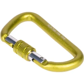 karabina Karabina NLG s nosností 5 kg, malá – kov, zlatá, 30×65 mm