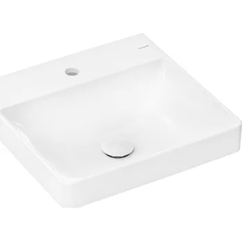 Umyvadlo Hansgrohe Xelu Q umyvadlo 50x48 cm obdélníkový na pult bílá 61014450