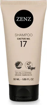 Šampon ZENZ Cactus No.17 intenzivní hydratační šampon 50 ml