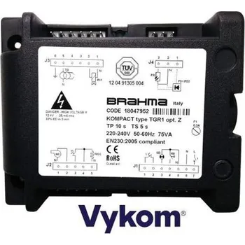 Příslušenství ke kotli Řídící a zapalovací automatika Brahma TGR 1, Tp 10s, Ts 5s