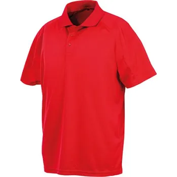 Dámské tričko Spiro Unisex funkční polo triko RT288 Red XL