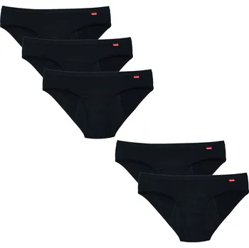 Menstruační kalhotky 5PACK Menstruační kalhotky WUKA pro normální menstruaci (WUKA201) 4XL