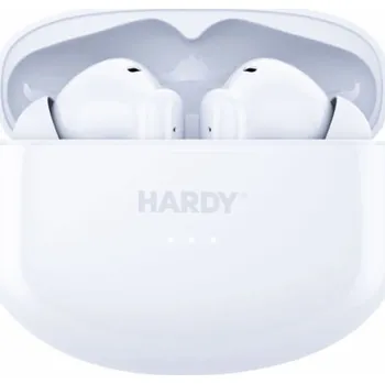 Sluchátka 3mk bezdrátová stereo sluchátka HARDY LifePods Pro, stereo, nabíjecí pouzdro, bílá