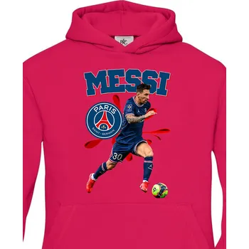 Chlapecká mikina Dětská mikina Lionel Messi, Barva Purpurová Bezvatriko.cz 2033