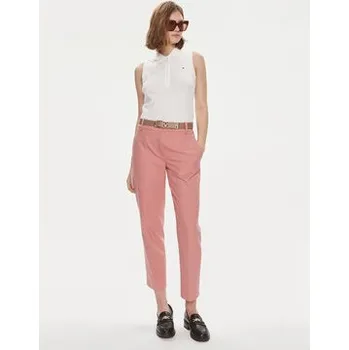 Pánské tričko Tommy Hilfiger Polokošile 1985 WW0WW41794 Bílá Slim Fit XL