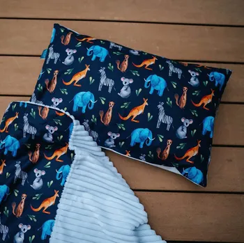 Dětská deka Lily is sailing Deka Wild animals dark light Velikost: 0-3 let: 70 x 90 cm