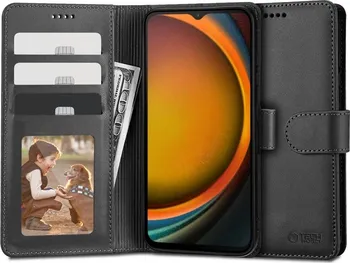 Pouzdro na mobilní telefon Tech Protect Wallet pro Samsung Galaxy Xcover 7 černé