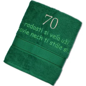 Žertovný předmět Osuška k 70-tce pro muže SK