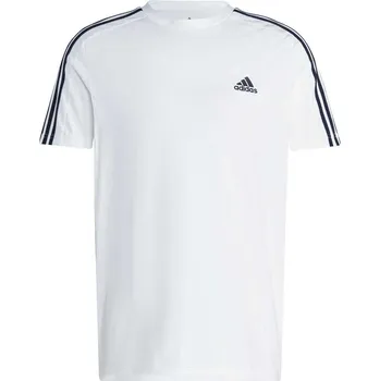 Triko sportovní Adidas M 3S SJ T Velikost: XL bílá/černá
