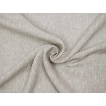 Snový svět Lněná látka měkčená melír 250cm - 160 g/m2