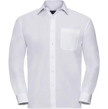 Pánská košile Russell Pánská popelínová košile R-934M-0 White 3XL (47/48)