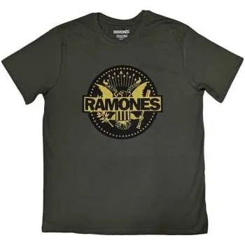 Merch Ramones: Ramones Unisex T-shirt: Gold Seal (x-large) XL