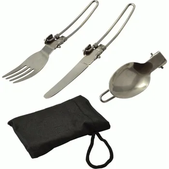 Příbor KOZÁČEK Příbory kempingové 3ks TURISTA