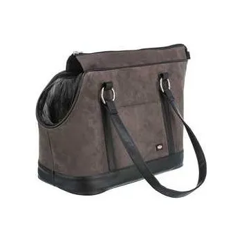 Taška pro psa a kočku Transportní taška ALFIE, 22 x 20 x 60 cm, (max. 7kg) černo/šedá,rychlé dodání