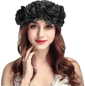 Karnevalová maska Květinový věneček