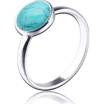 Prsten Stříbrný prsten Tyrkys (51)