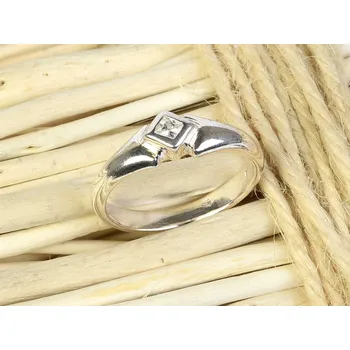 Prsten Prsten s kubickým zirkonem Ag 925/1000 vel.54 (3,0g)