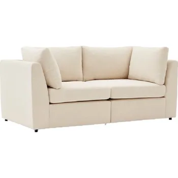 Pohovka Hanah Home Dvoumístná pohovka MOTTONA krémová 180 cm