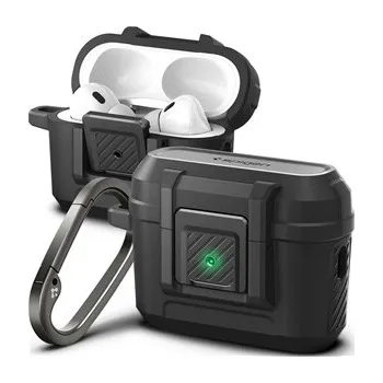 Příslušenství pro sluchátka Spigen Lock Fit pouzdro pro Apple AirPods Pro 2 černé