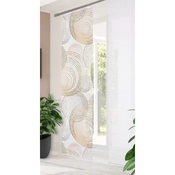 Home in green japonská stěna 84111 SPIRO&nbsp;0307 seda&nbsp;245x60 cm (v x s)