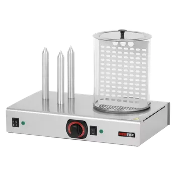 Hotdogovač Hot dog 3 trn s nádobou | REDFOX - HD 03 N