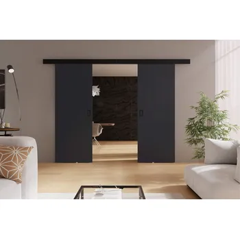 Interiérové dveře KIER Posuvné dveře WERDI DUO | 172 cm Barva: Grafit