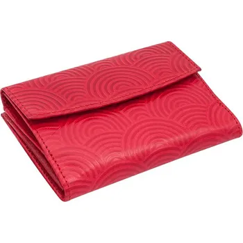 Dámská kožená peněženka Envelope Dračí kůže červená