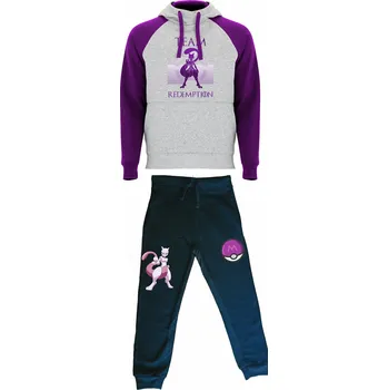 Tepláková souprava Pokémon Mewtwo Velikost: 146/152 - 11/12let, Materiál: 50% bavln. / 50% polyester