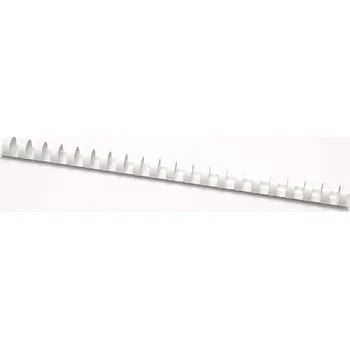 Vázací hřbet Kroužková vazba 12 mm bílá 1ks