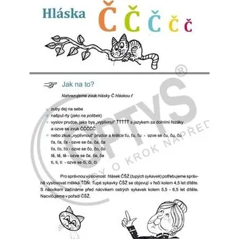 omalovánky Logoped. cvičebnice hláska Č, dvojlist A4