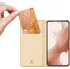 Pouzdro na mobilní telefon Dux Ducis Skin Pro pro Samsung Galaxy S23 Plus, zlaté
