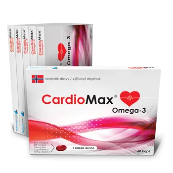 NaturaMed CardioMax 360 kapslí - roční balení