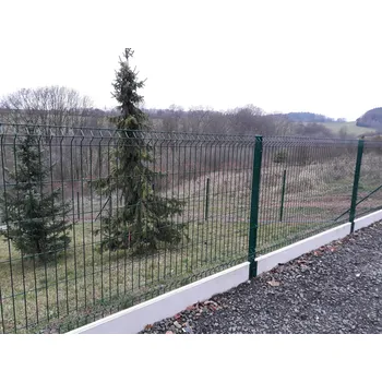 Plotový sloupek Sloupek 3D zelený 60*60/2900 - Vysoká Kvalita Za Skvělou Cenu