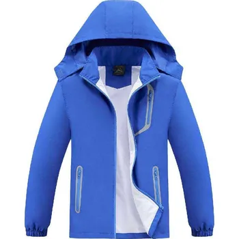 KUGO CHLAPECKÁ ŠUSŤÁKOVÁ BUNDA B2868, velikost 98 - 128 Barva: Modrá, Velikost: 116