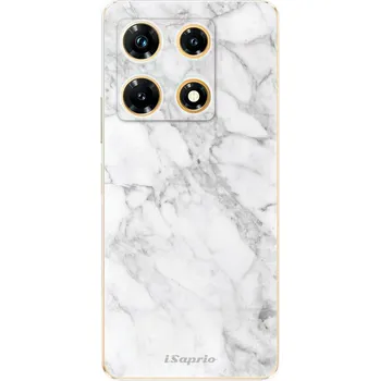 Pouzdro na mobilní telefon Odolné silikonové pouzdro iSaprio - SilverMarble 14 - Infinix Note 30 PRO