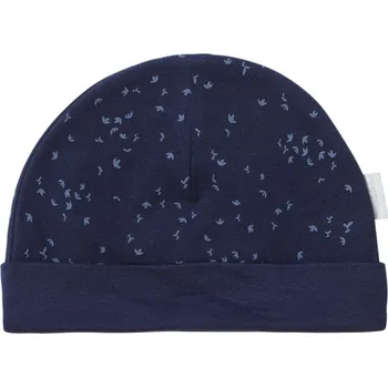 Kojenecká čepice ČEPIČKA NOPPIES NAVAR OBOUSTRANNÁ, BLACK IRIS Velikost: 3-6 MĚSÍCŮ