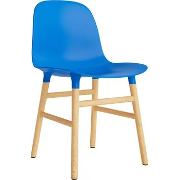 Jídelní židle Normann Copenhagen Židle Form, bright blue/oak