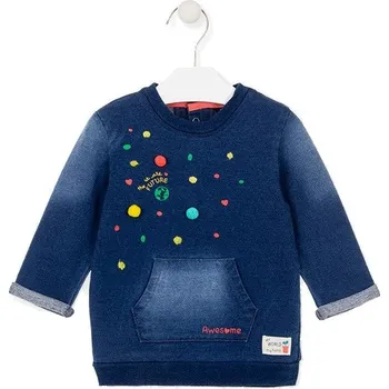 Kojenecké šaty LOSAN ŠATY LOSAN, DENIM, BAVLNA Velikost: 86