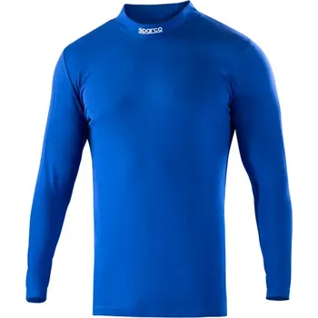 Pánské tričko Tričko Sparco B-Rookie s dlouhým rukávem modrá XXL