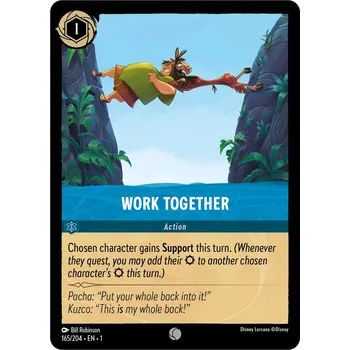 Sběratelská karetní hra 1ST 165/204 WORK TOGETHER - The First Chapter Stav: Near Mint, Verze: NORMAL