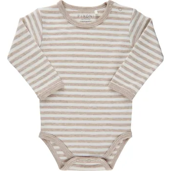 Kojenecký body BODY FIXONI KOJENECKÉ, PRUHOVANÉ, SAND MELANGE Velikost: 68