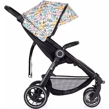 Kočárek Kočárek Petite&Mars Street+ RWS Black + stříška a polstrování Faces (VP-F172055)