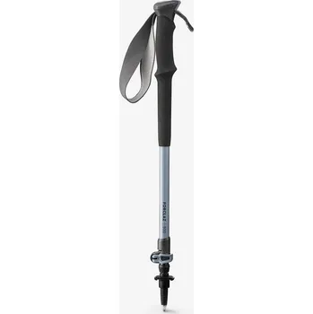 Trekingová hůl FORCLAZ 1 turistická hůl s rychlým a přesným nastavením MT 500 ŠEDÁ