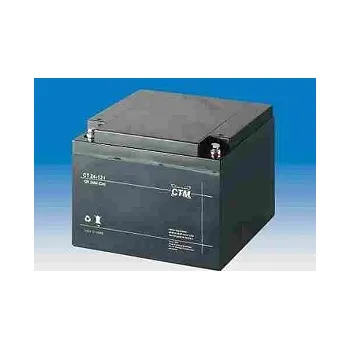 Záložní baterie Záložní baterie Akumulátor CT 24-12, CTM 12V 24Ah Gel