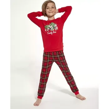 Chlapecké pyžamo Chlapecké pyžamo Cornette Kids Family Time 593/137 velikost 122/128