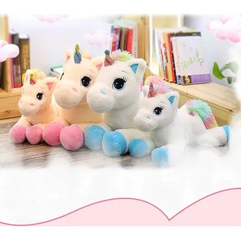 plyšák 60 CM VELKÝ PLYŠOVÝ POLŠTÁŘ - JEDNOROŽEC 02