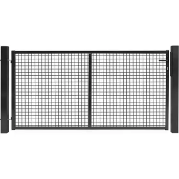 Brána Savan Plus; Svařované pletivo; 2000mm; Antracit Výška (mm): 1250