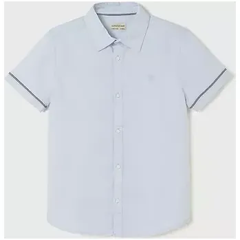 Chlapecká košile Chlapecká košile krátký rukáv Mayoral 6110-33 Celeste